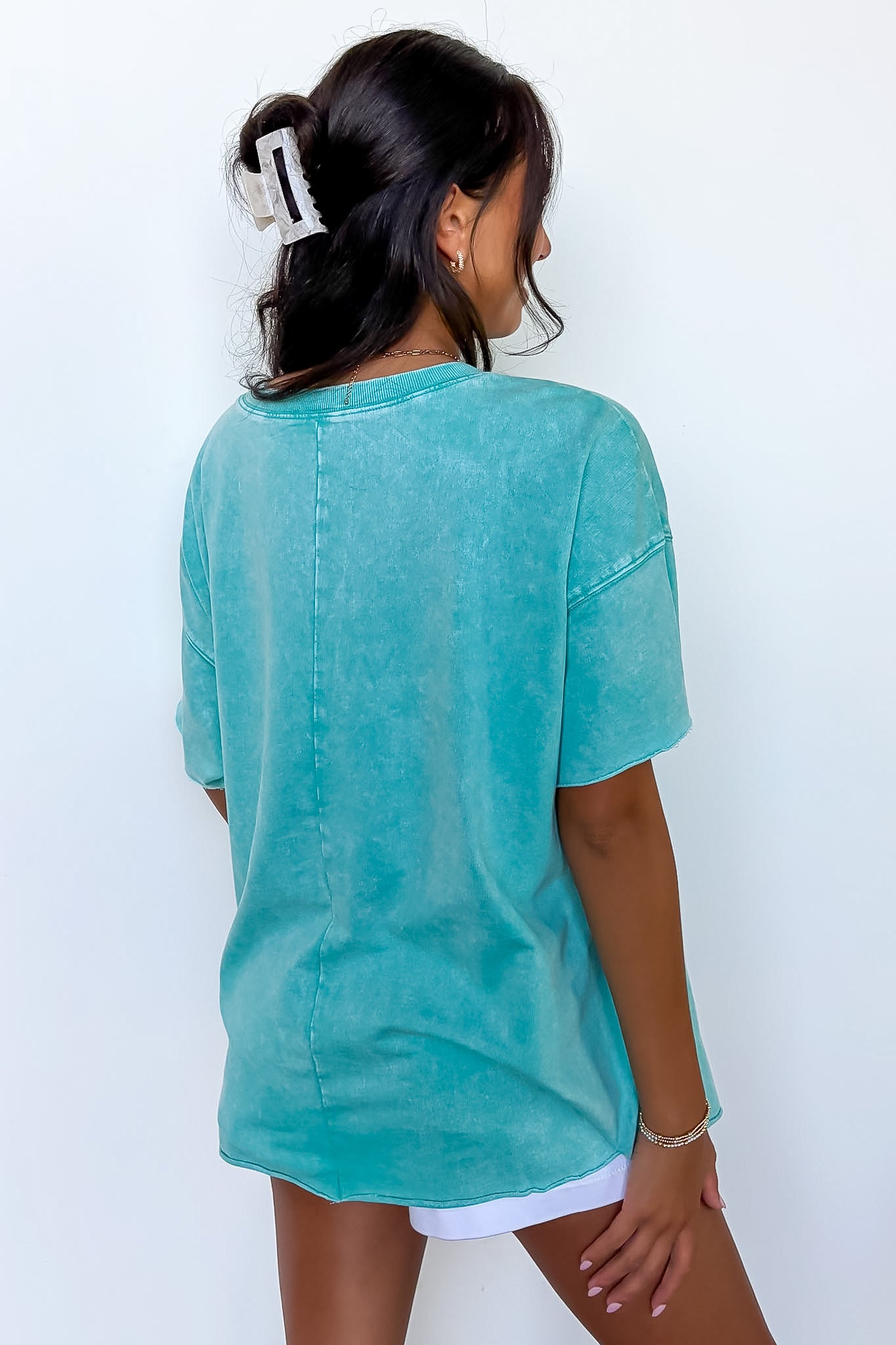 Vintage Edge Washed Drop Shoulder Top - BACK IN STOCK - Madison and Mallory