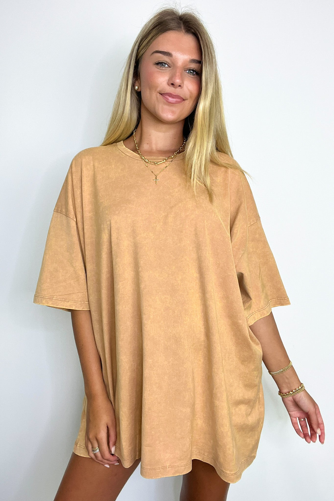  Weekend Awaits Mineral Wash Oversized Top - BACK IN STOCK - Madison and Mallory