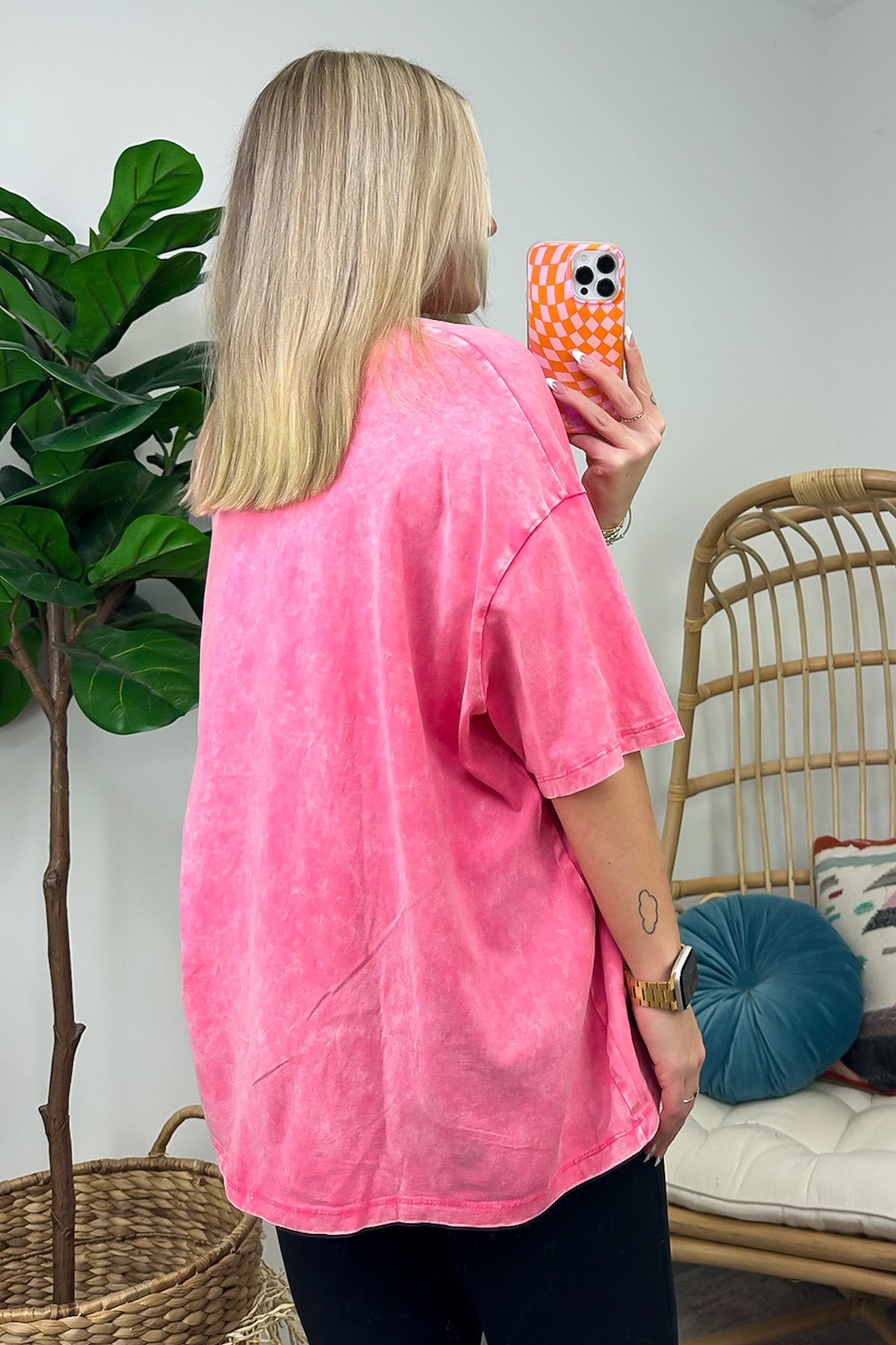  Weekend Awaits Mineral Wash Oversized Top - BACK IN STOCK - Madison and Mallory