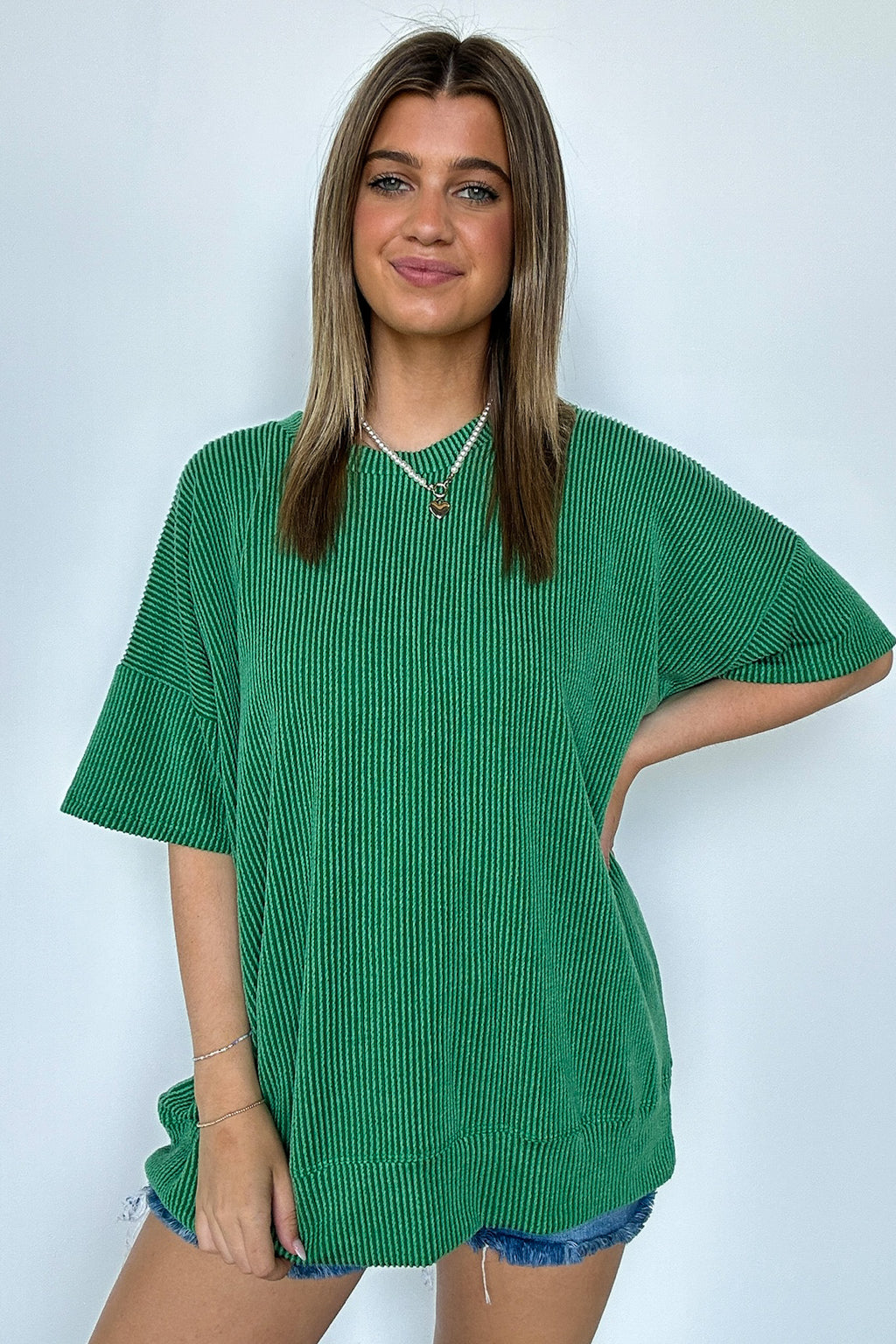 Oversized Rib Kit Weekend Getaway Rib Knit Oversized Top - BACK IN STOCK – Madison + Mallory