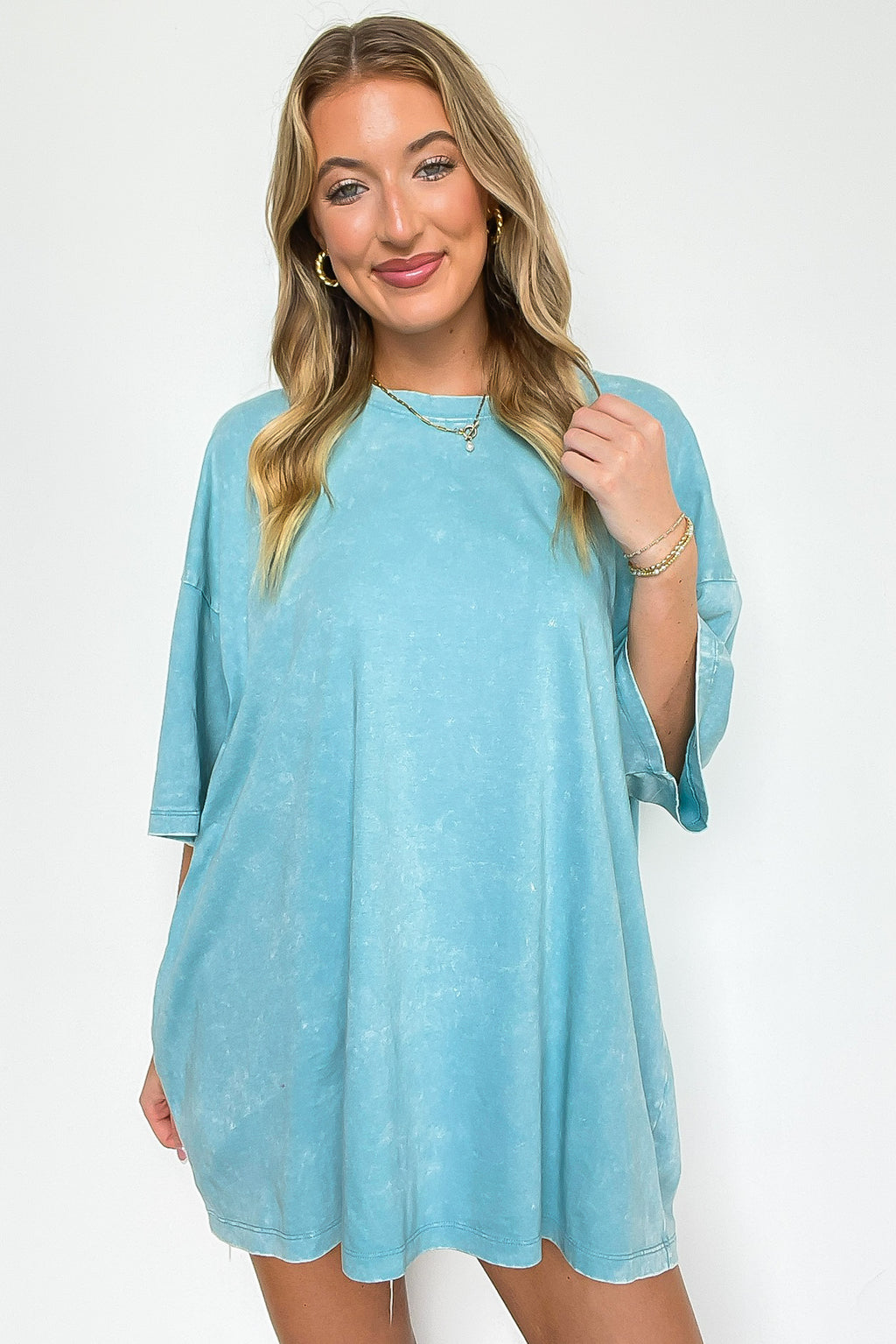 Weekend Awaits Mineral Wash Oversized Top - BACK IN STOCK - Madison and Mallory
