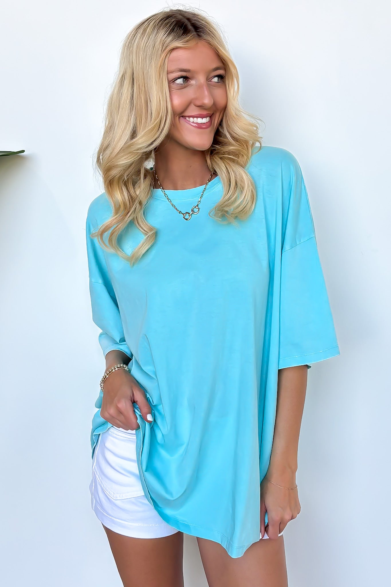 Weekend Awaits Mineral Wash Oversized Top - BACK IN STOCK