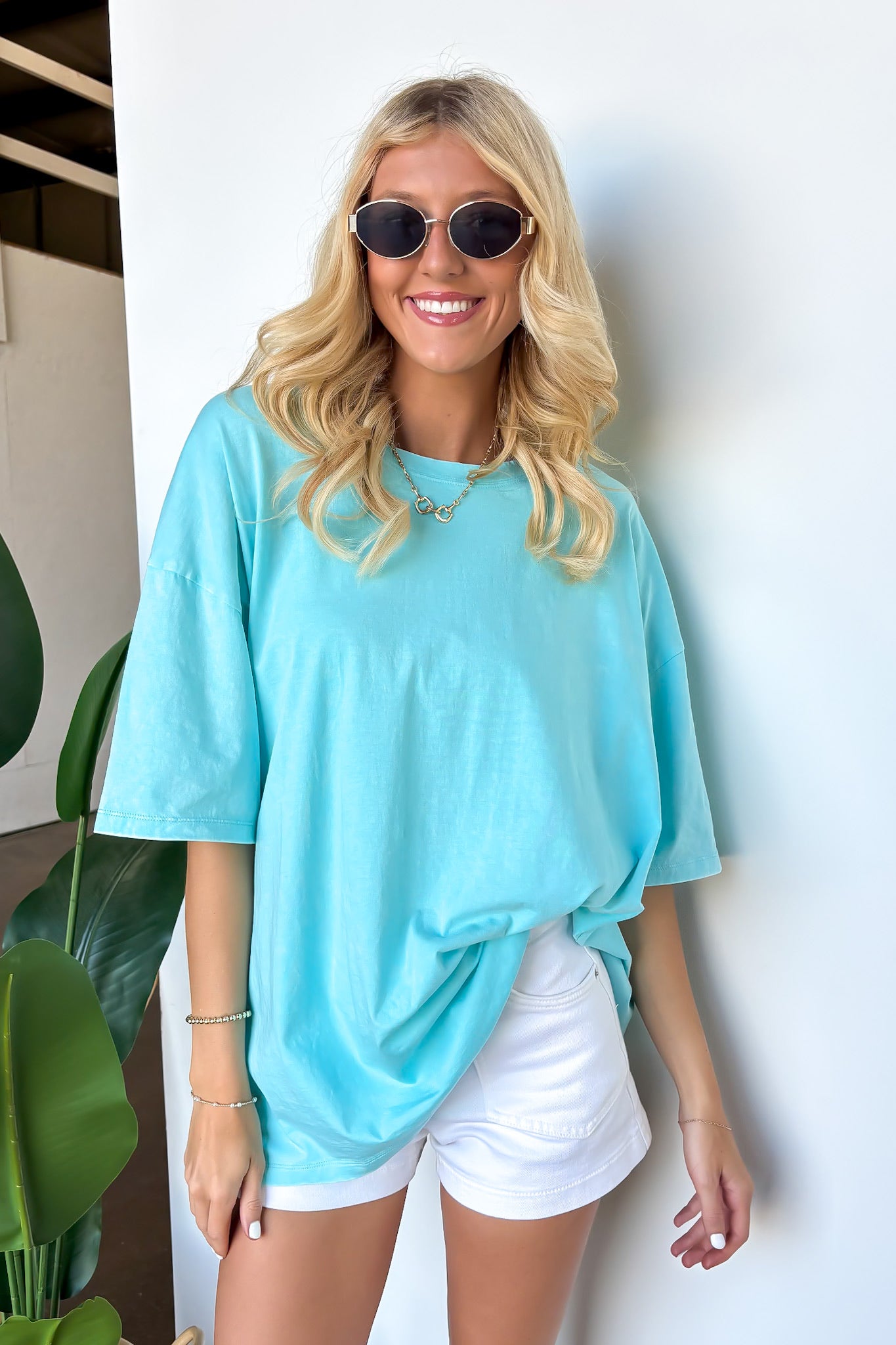 Weekend Awaits Mineral Wash Oversized Top - BACK IN STOCK