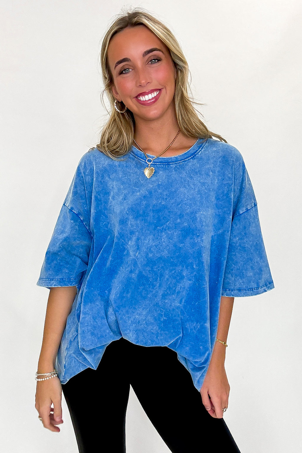 Weekend Awaits Mineral Wash Oversized Top - BACK IN STOCK - Madison and Mallory