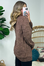  Whittnie Two Tone Knit Long Sleeve Top - FINAL SALE - Madison and Mallory