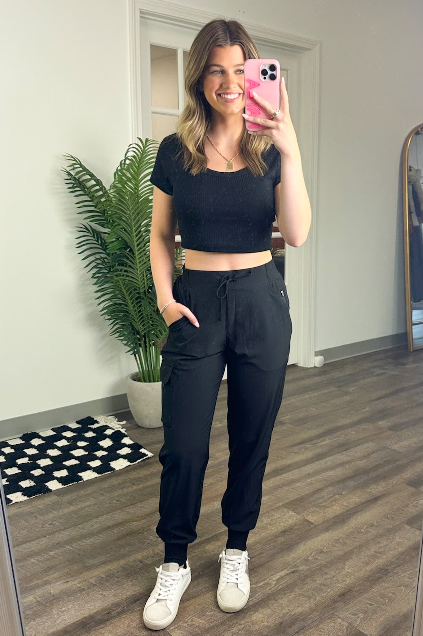 Whynn Drawstring Cargo Joggers - FINAL SALE - Madison and Mallory