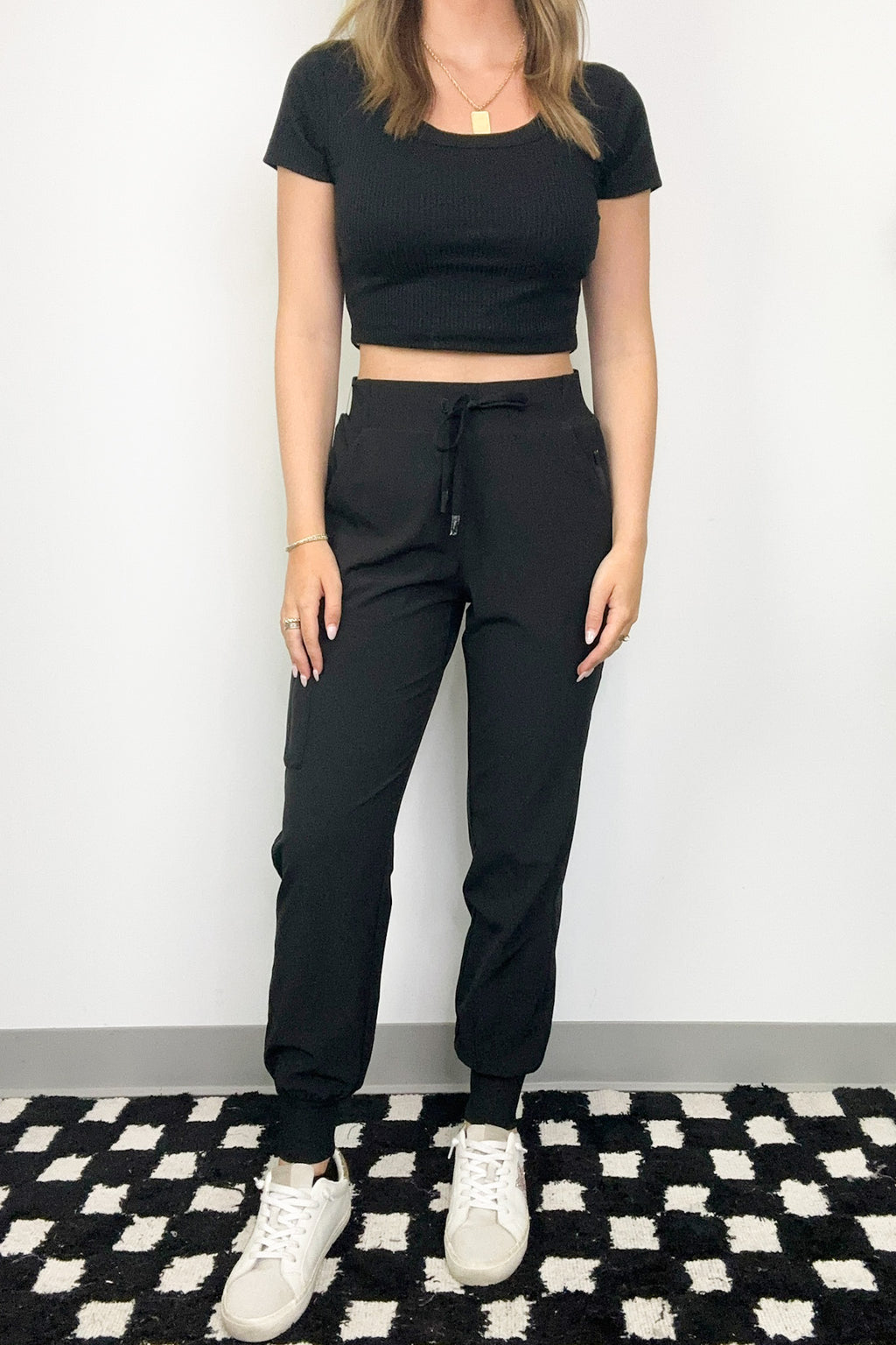 Whynn Drawstring Cargo Joggers - FINAL SALE - Madison and Mallory