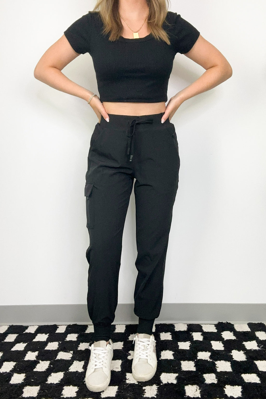 Whynn Drawstring Cargo Joggers - FINAL SALE - Madison and Mallory