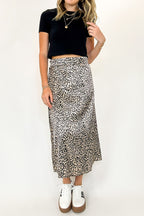Wild Rhythm Animal Print Midi Skirt - FINAL SALE - Madison and Mallory