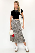 Wild Rhythm Animal Print Midi Skirt - FINAL SALE - Madison and Mallory