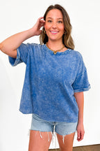 Wild Drift Acid Wash Relaxed Tee - BACK IN STOCK