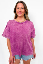Wild Drift Acid Wash Relaxed Tee - BACK IN STOCK