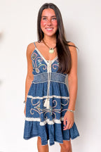 Wild Spirit Beaded Dress - Madison and Mallory