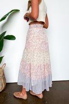 Wildflower Whisper Floral Maxi Skirt - Madison and Mallory