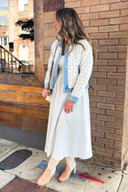 Wildflower Wash Floral Quilted Denim Jacket - FINAL SALE - Madison and Mallory