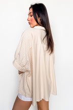 Willow Striped Oversized Top - Madison and Mallory