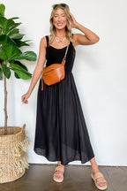 Woven Whisper Sweater Knit Top Midi Dress - FINAL SALE - Madison and Mallory