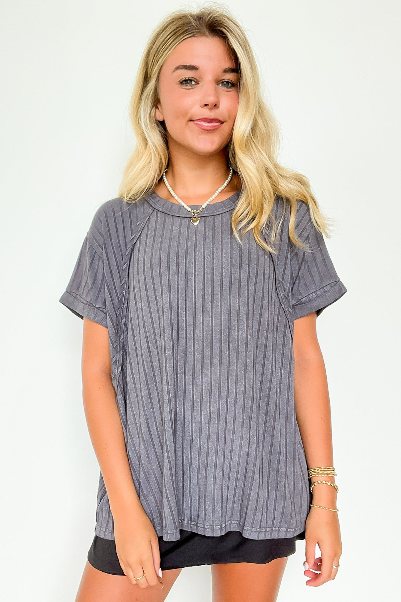  Zandrah Ribbed Raglan Knit Top - BACK IN STOCK - Madison and Mallory