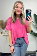  Zandrah Ribbed Raglan Knit Top - BACK IN STOCK - Madison and Mallory