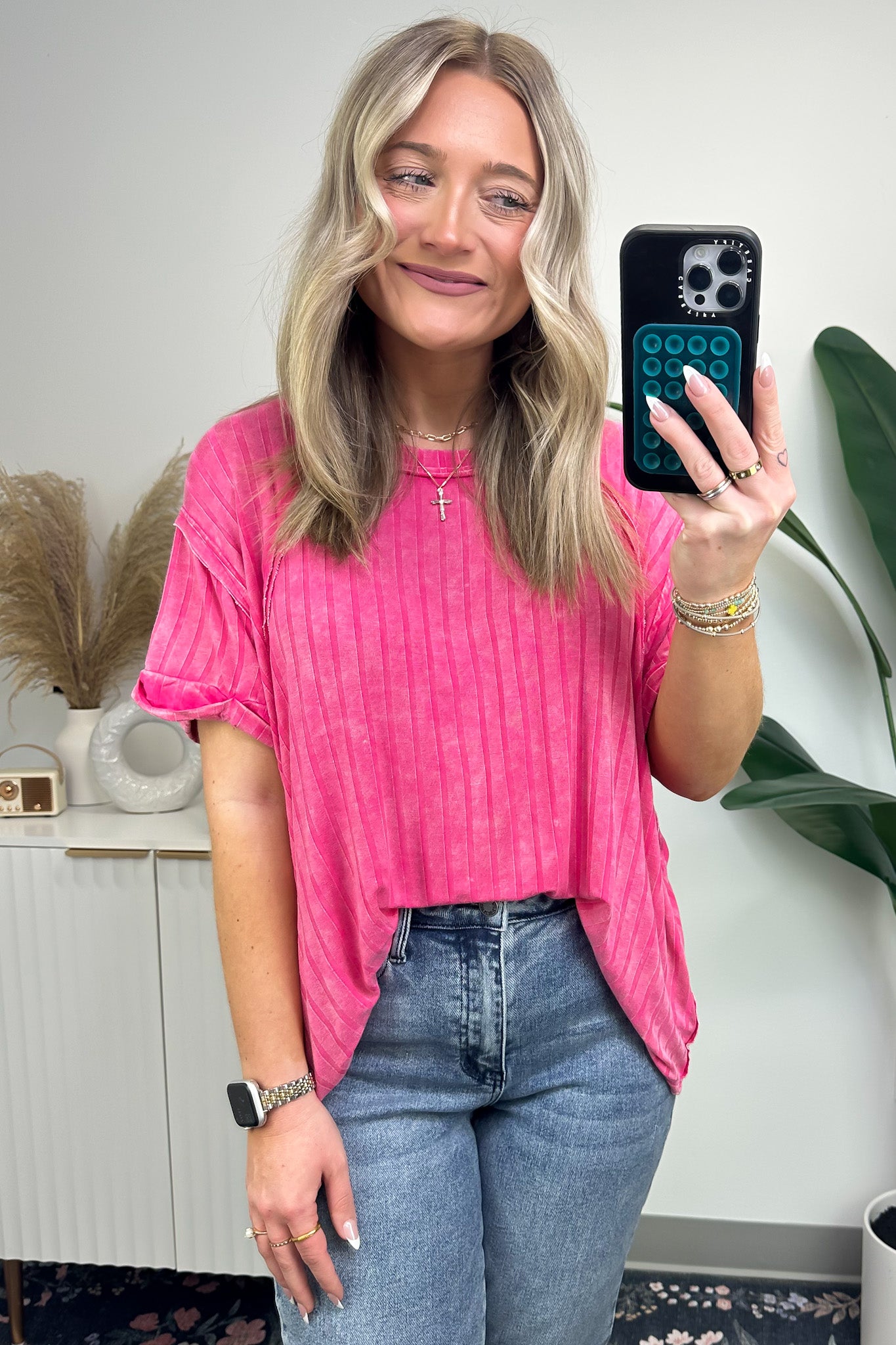  Zandrah Ribbed Raglan Knit Top - BACK IN STOCK - Madison and Mallory