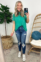  Zandrah Ribbed Raglan Knit Top - BACK IN STOCK - Madison and Mallory