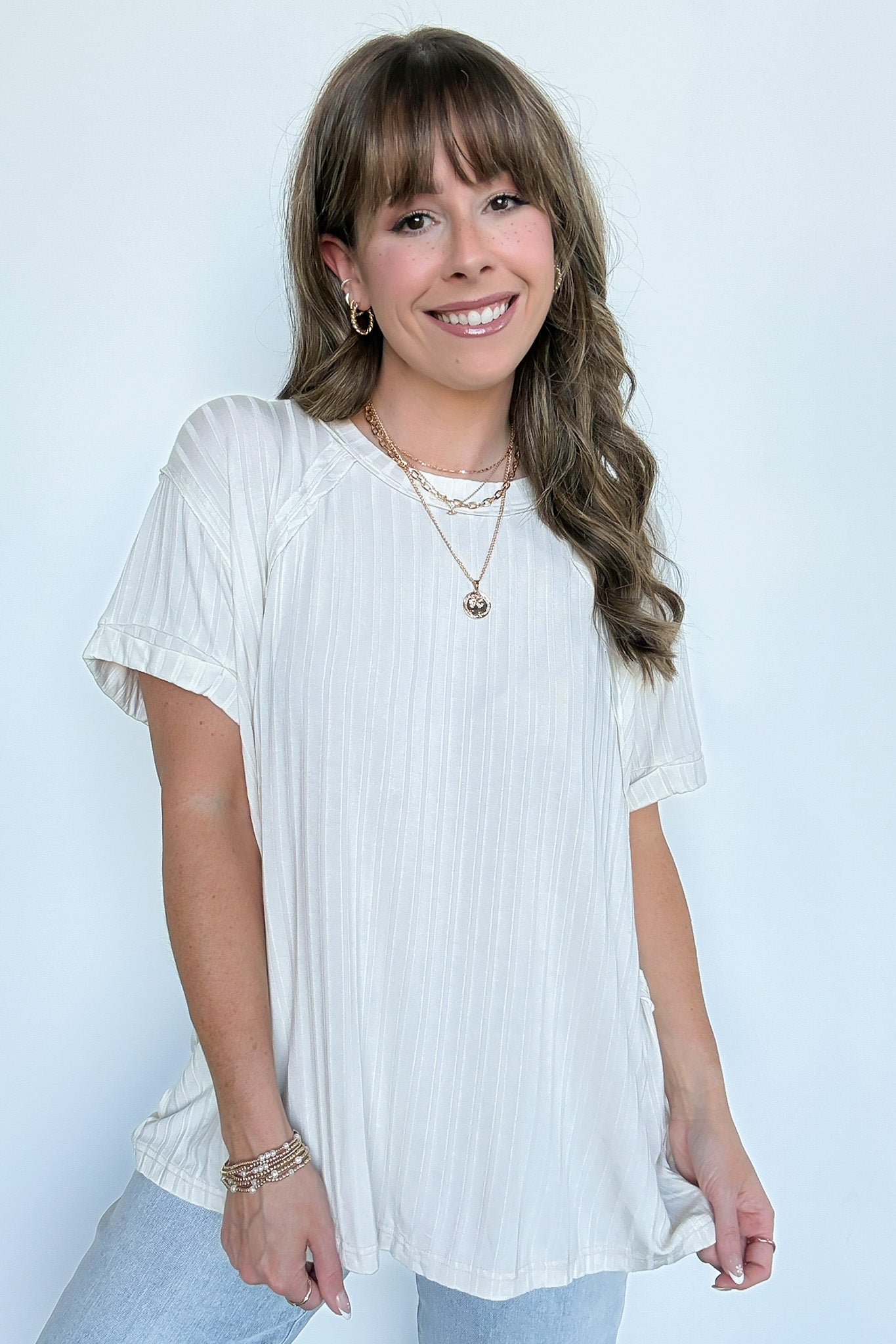  Zandrah Ribbed Raglan Knit Top - BACK IN STOCK - Madison and Mallory