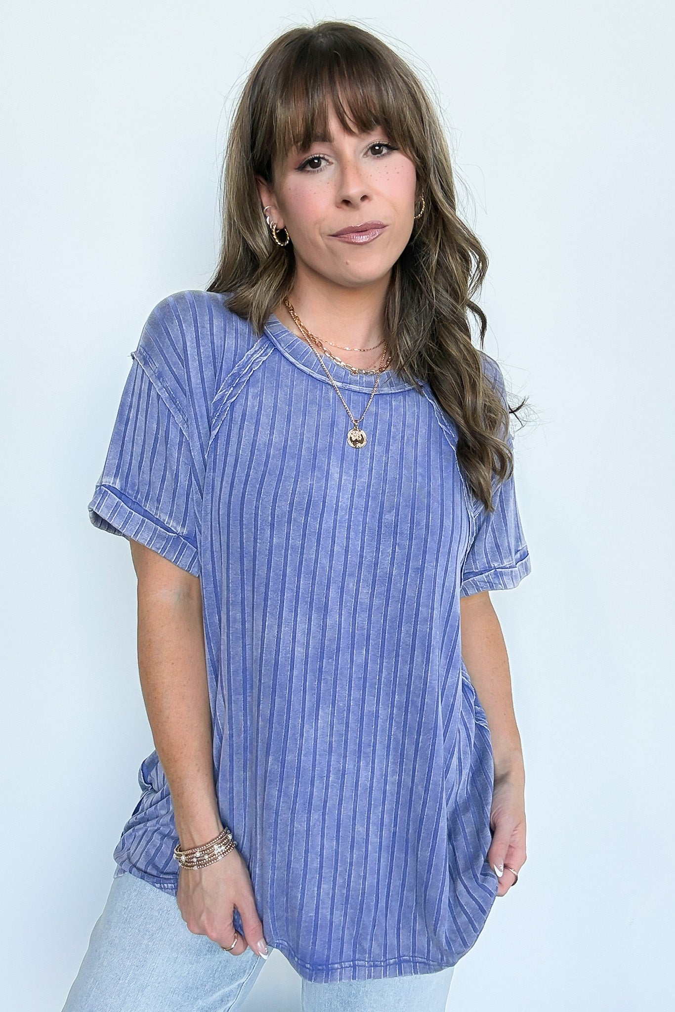  Zandrah Ribbed Raglan Knit Top - BACK IN STOCK - Madison and Mallory