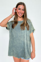 Zandrah Ribbed Raglan Knit Top - BACK IN STOCK