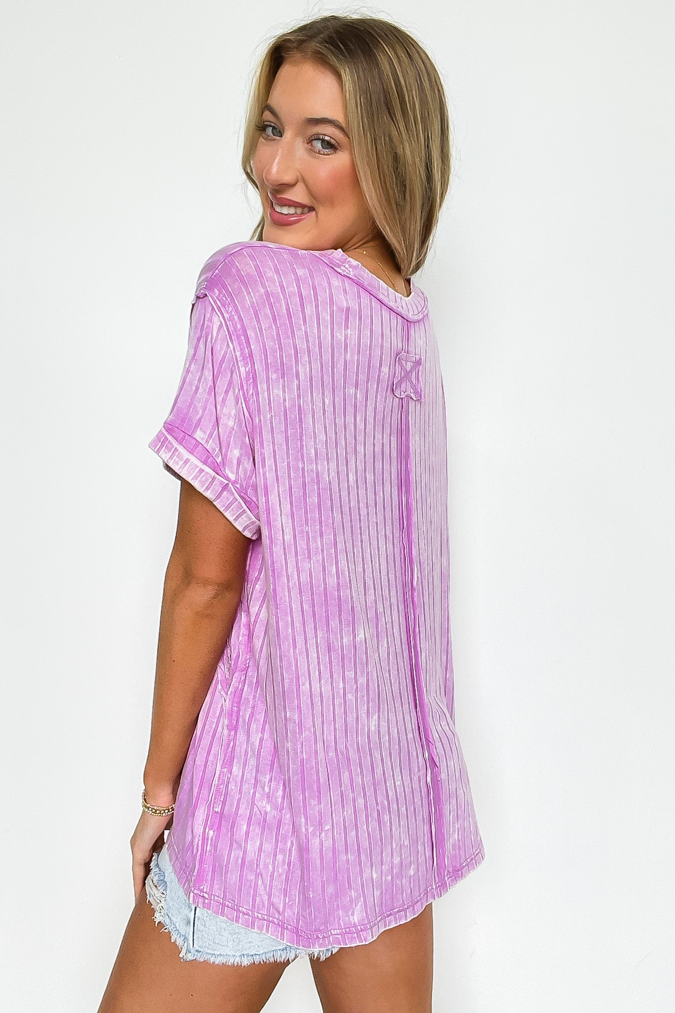 Zandrah Ribbed Raglan Knit Top - BACK IN STOCK - Madison and Mallory