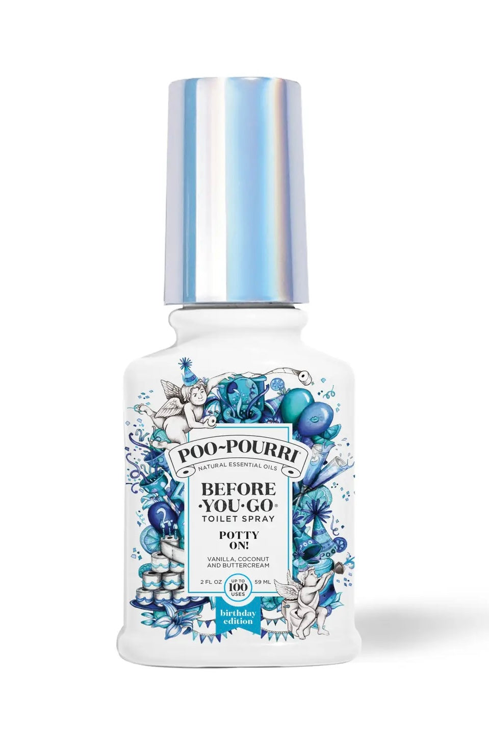 2 oz. / Birthday Cake Poo~Pourri Potty On, Birthday Cake, 2oz - Madison and Mallory