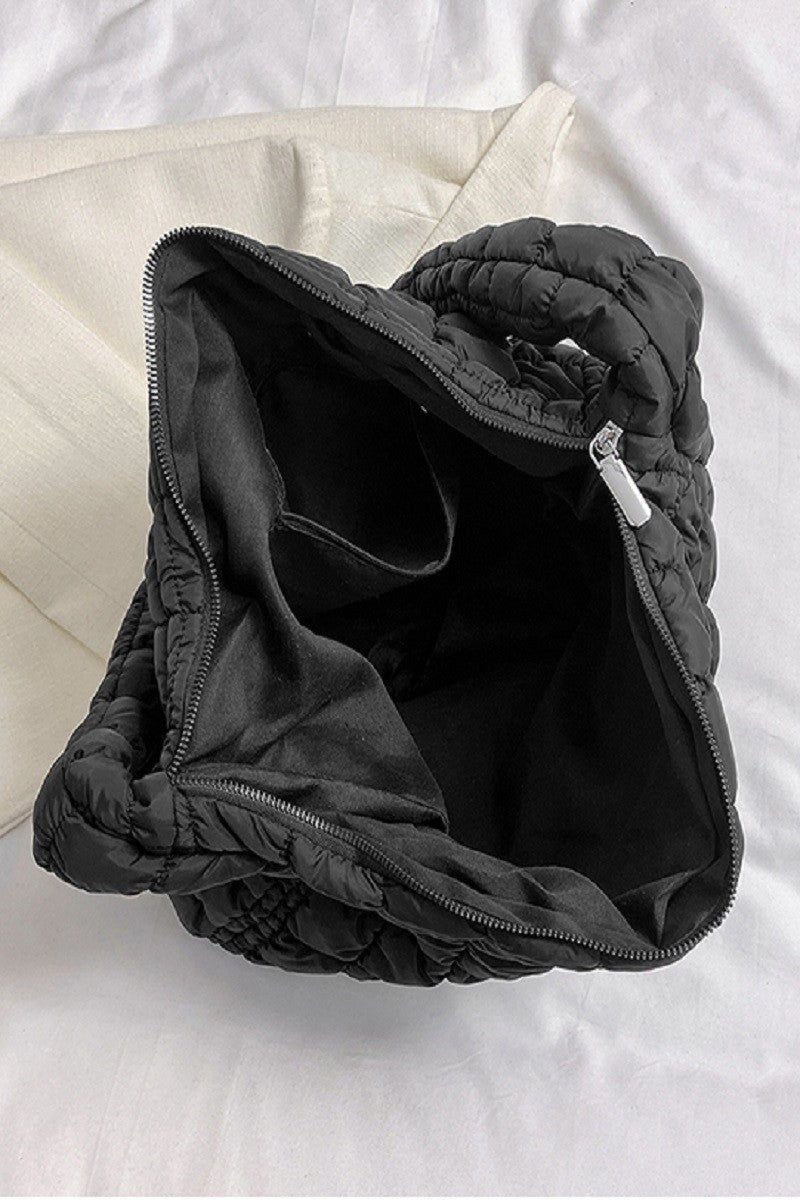  Emeline Puffer Quilted Carryall Bag - BACK IN STOCK - Madison and Mallory