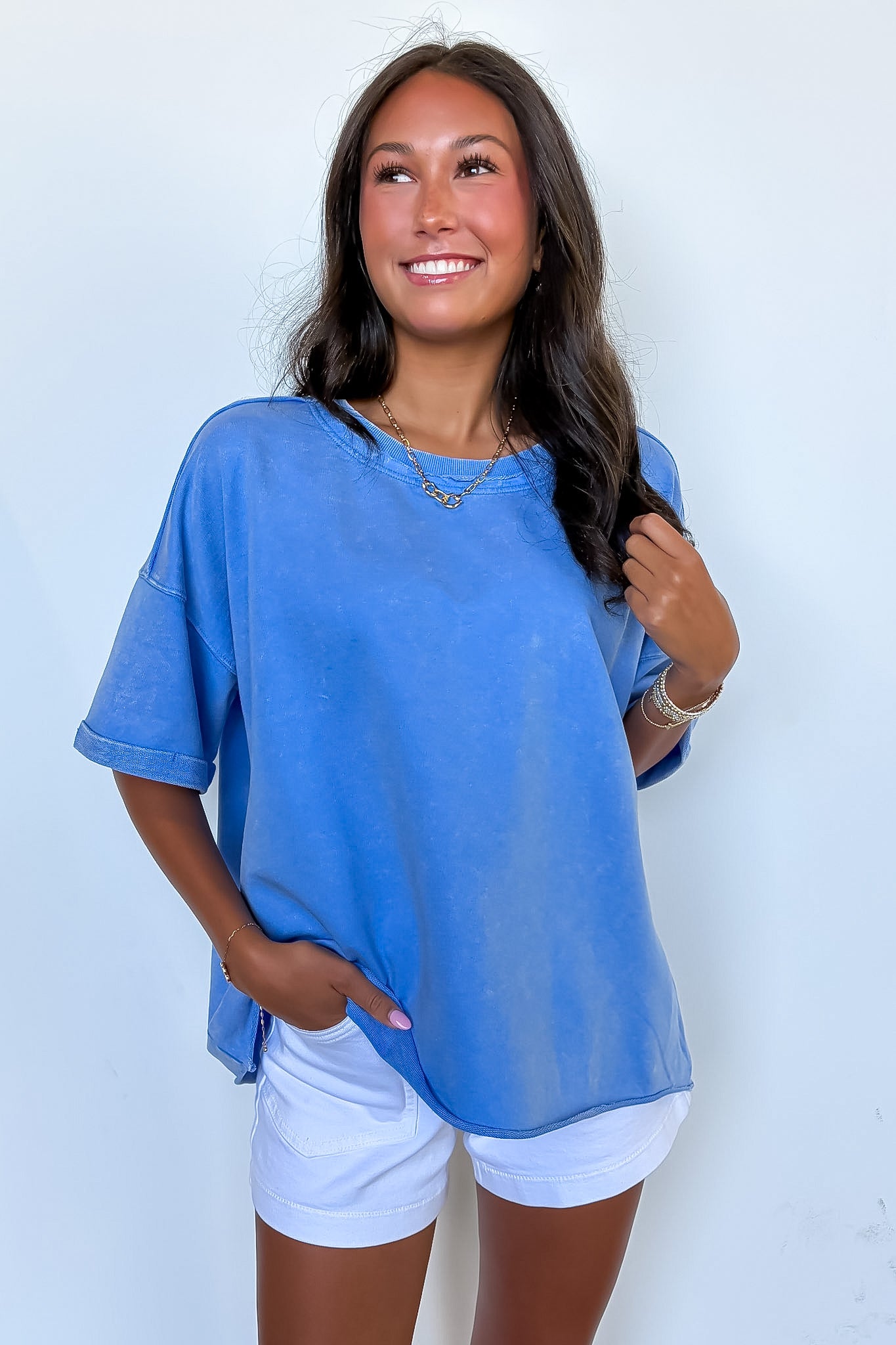 Wild Drift Acid Wash Relaxed Tee - BACK IN STOCK