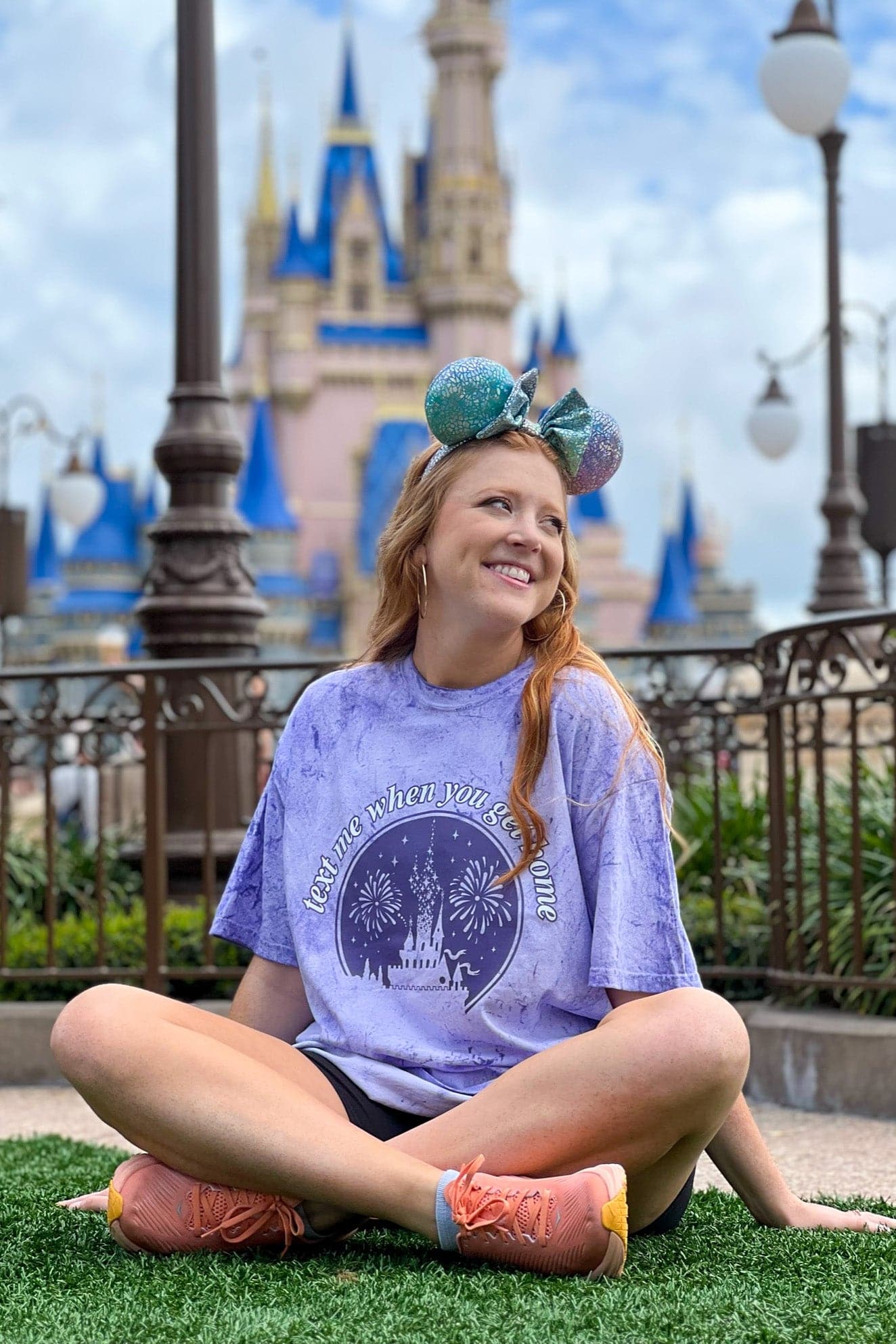 Text Me When You Get Home Castle Graphic Tee - FINAL SALE - Madison and Mallory