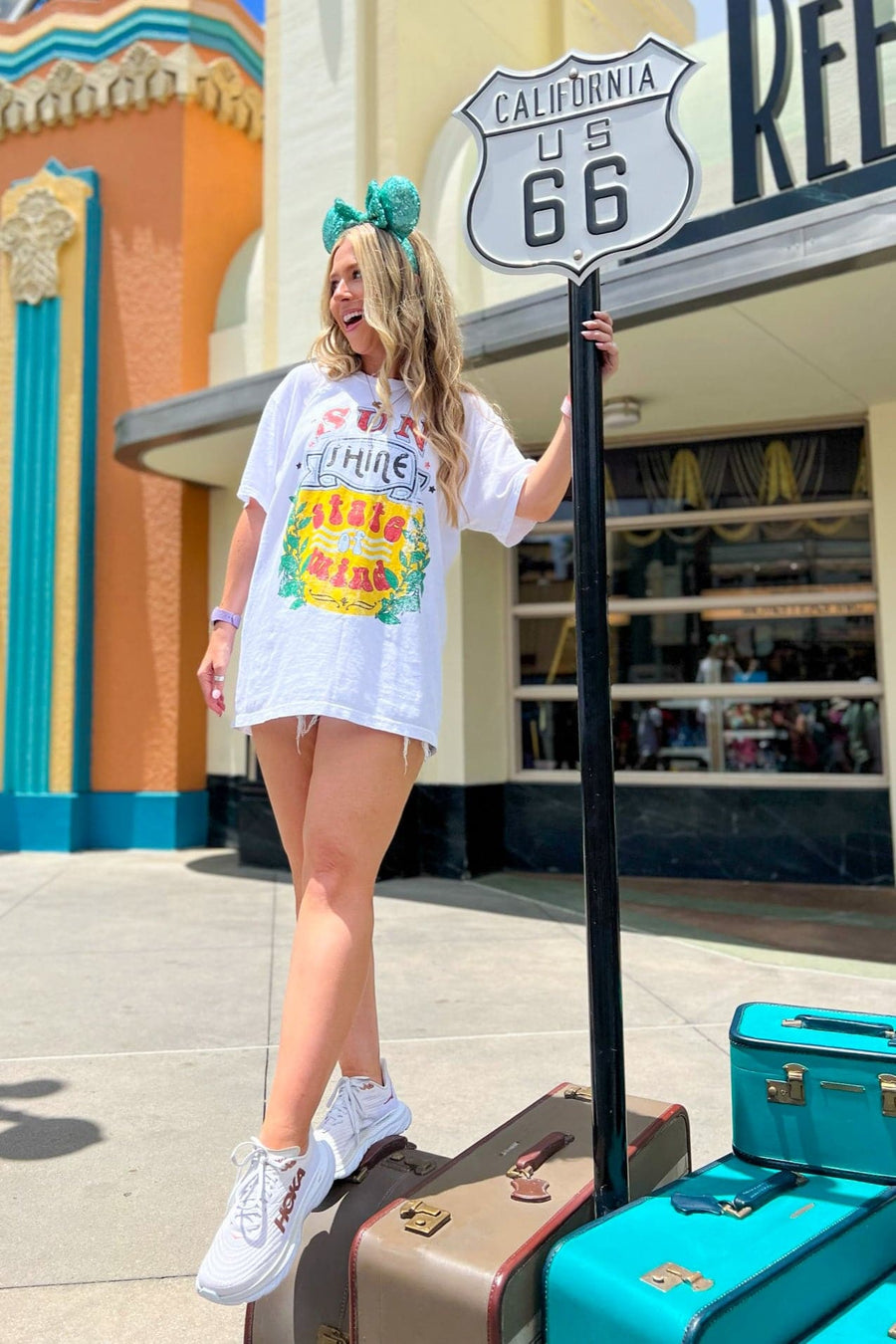  Sunshine State of Mind Oversized Graphic Tee - BACK IN STOCK - Madison and Mallory