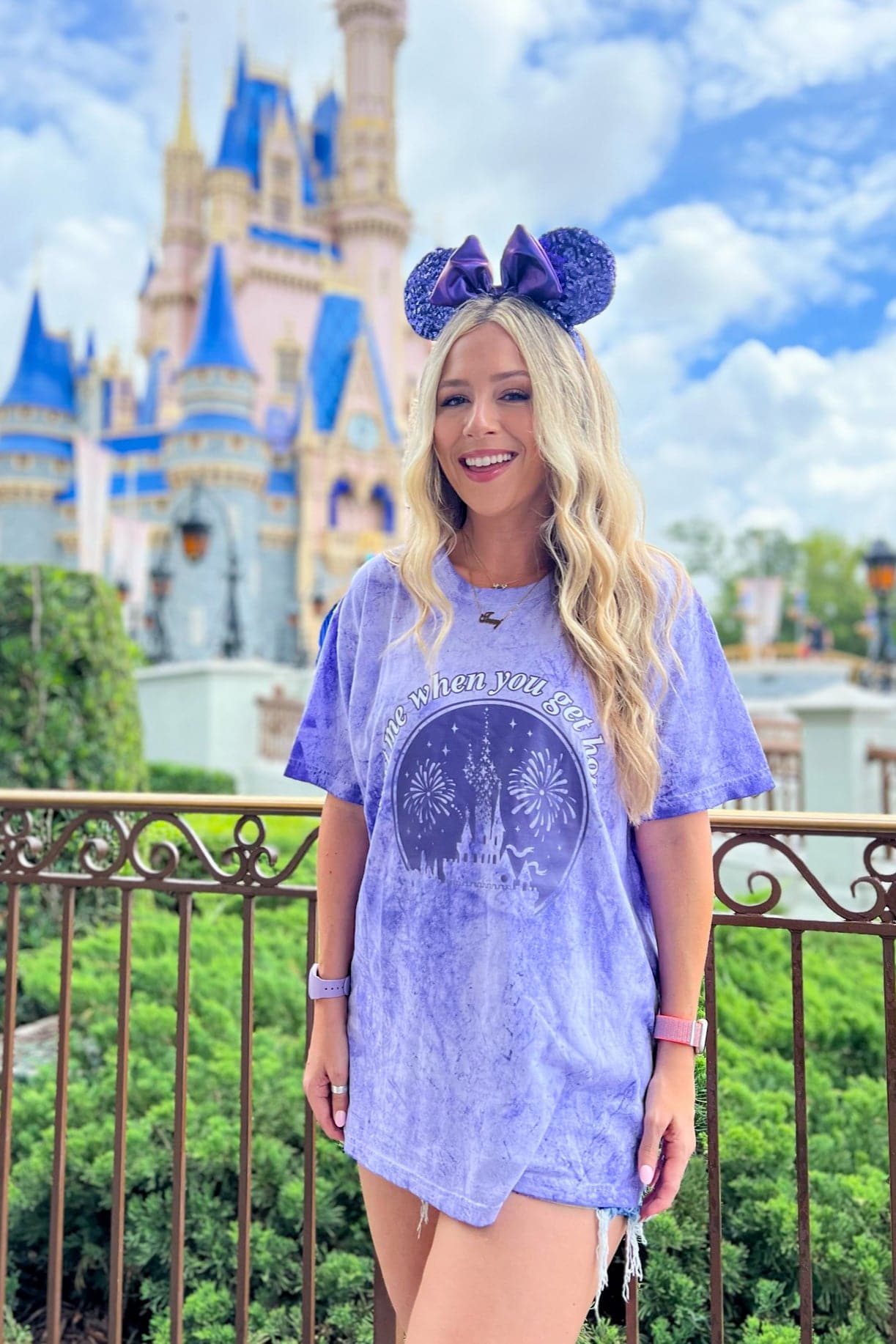 Text Me When You Get Home Castle Graphic Tee - FINAL SALE - Madison and Mallory