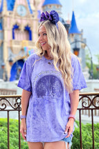 Amethyst / SM Text Me When You Get Home Castle Graphic Tee - FINAL SALE - Madison and Mallory