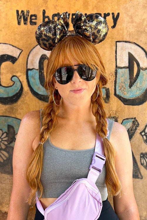 Adventure is Out There Sequin Animal Ears - FINAL SALE - Madison and Mallory