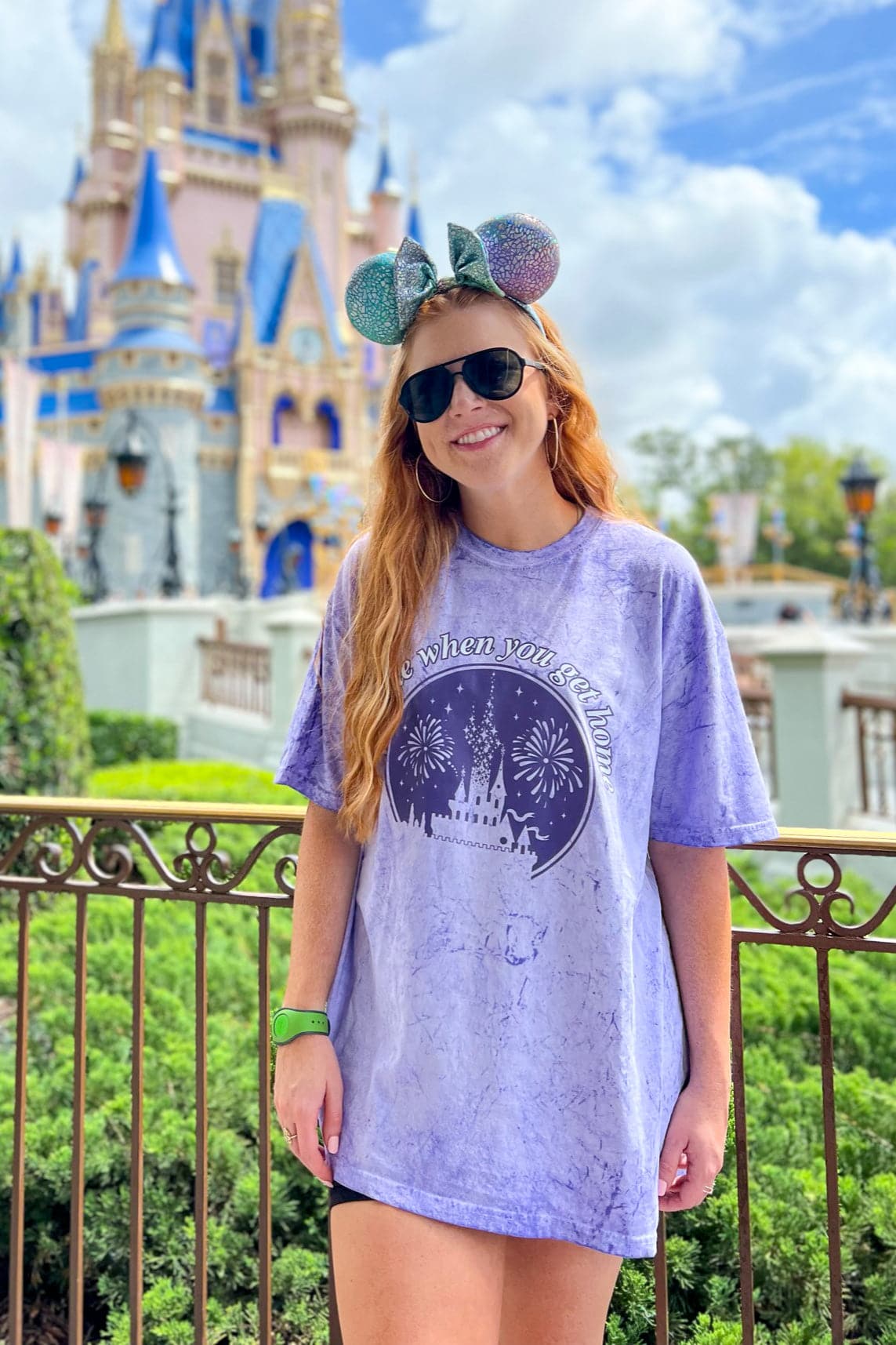 Text Me When You Get Home Castle Graphic Tee - FINAL SALE - Madison and Mallory