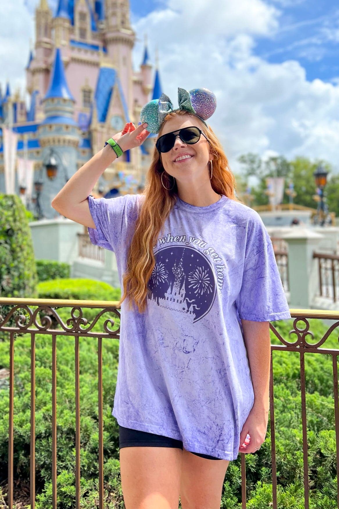 Text Me When You Get Home Castle Graphic Tee - FINAL SALE - Madison and Mallory
