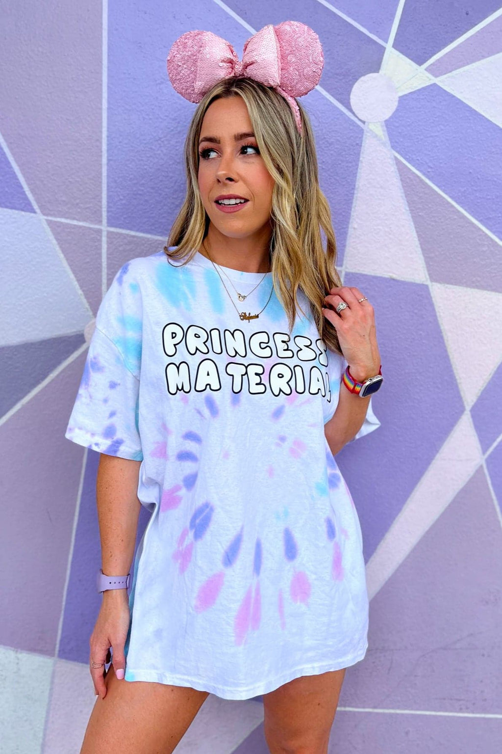 Princess Material Retro Graphic Tee - FINAL SALE - Madison and Mallory