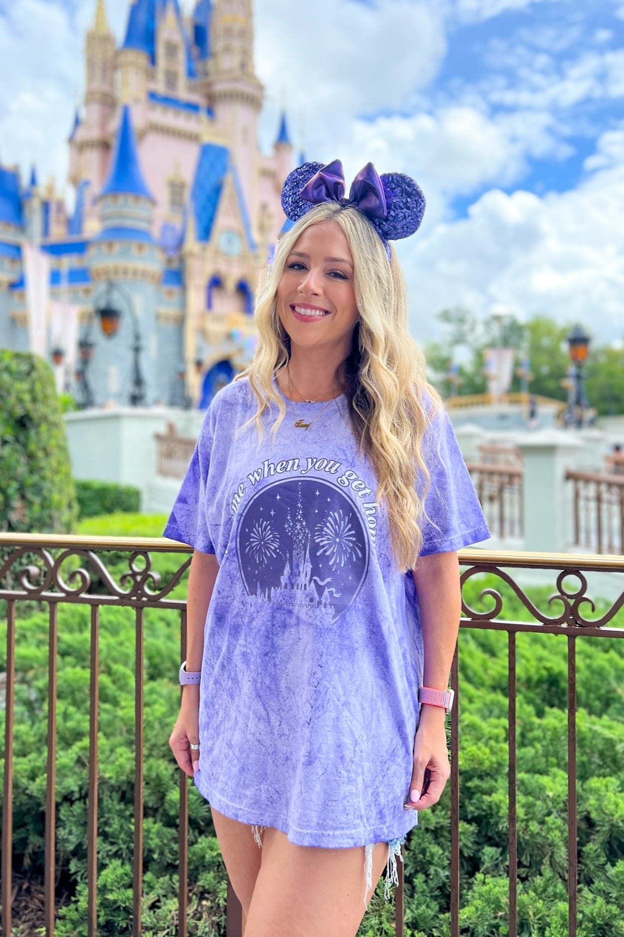 Text Me When You Get Home Castle Graphic Tee - FINAL SALE - Madison and Mallory