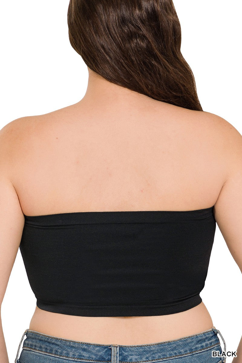 Morrina Seamless Bandeau Top - FINAL SALE - Madison and Mallory