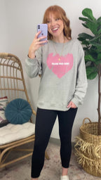 Follow Your Heart Graphic Pullover - FINAL SALE - Madison and Mallory