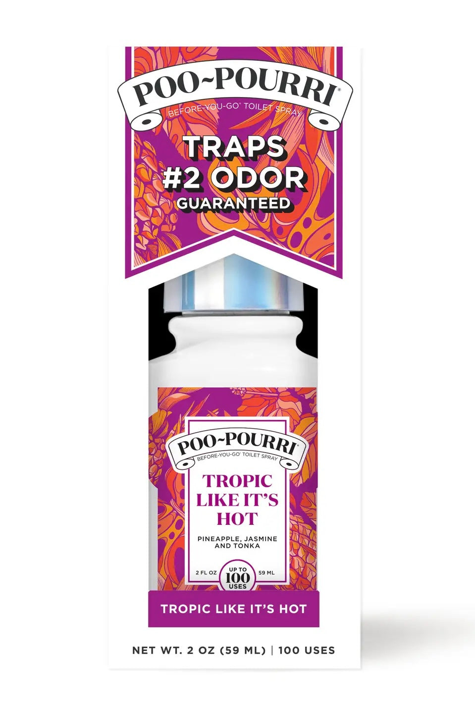  Poo~Pourri Tropic Like It's Hot® 2oz, Toilet Spray - Madison and Mallory