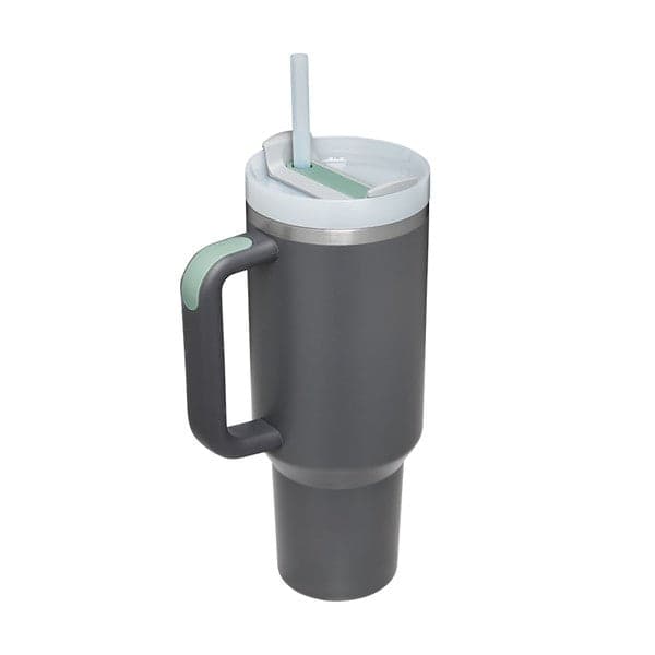 Charcoal / 40oz. HydraHype 40oz Stainless Steel Tumbler - FINAL SALE - Madison and Mallory
