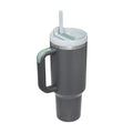 Charcoal / 40oz. HydraHype 40oz Stainless Steel Tumbler - FINAL SALE - Madison and Mallory