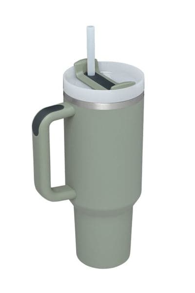 Olive / 40oz. HydraHype 40oz Stainless Steel Tumbler - FINAL SALE - Madison and Mallory