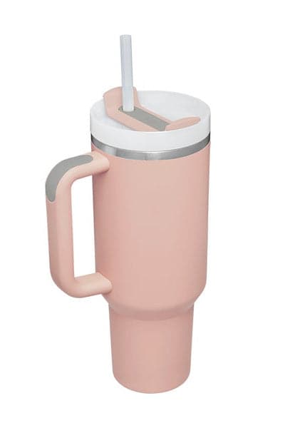 Pink / 40oz. HydraHype 40oz Stainless Steel Tumbler - FINAL SALE - Madison and Mallory