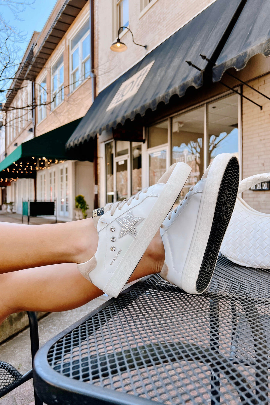  Vintage Havana Excel Star Sneakers - White Multi - FINAL SALE - Madison and Mallory
