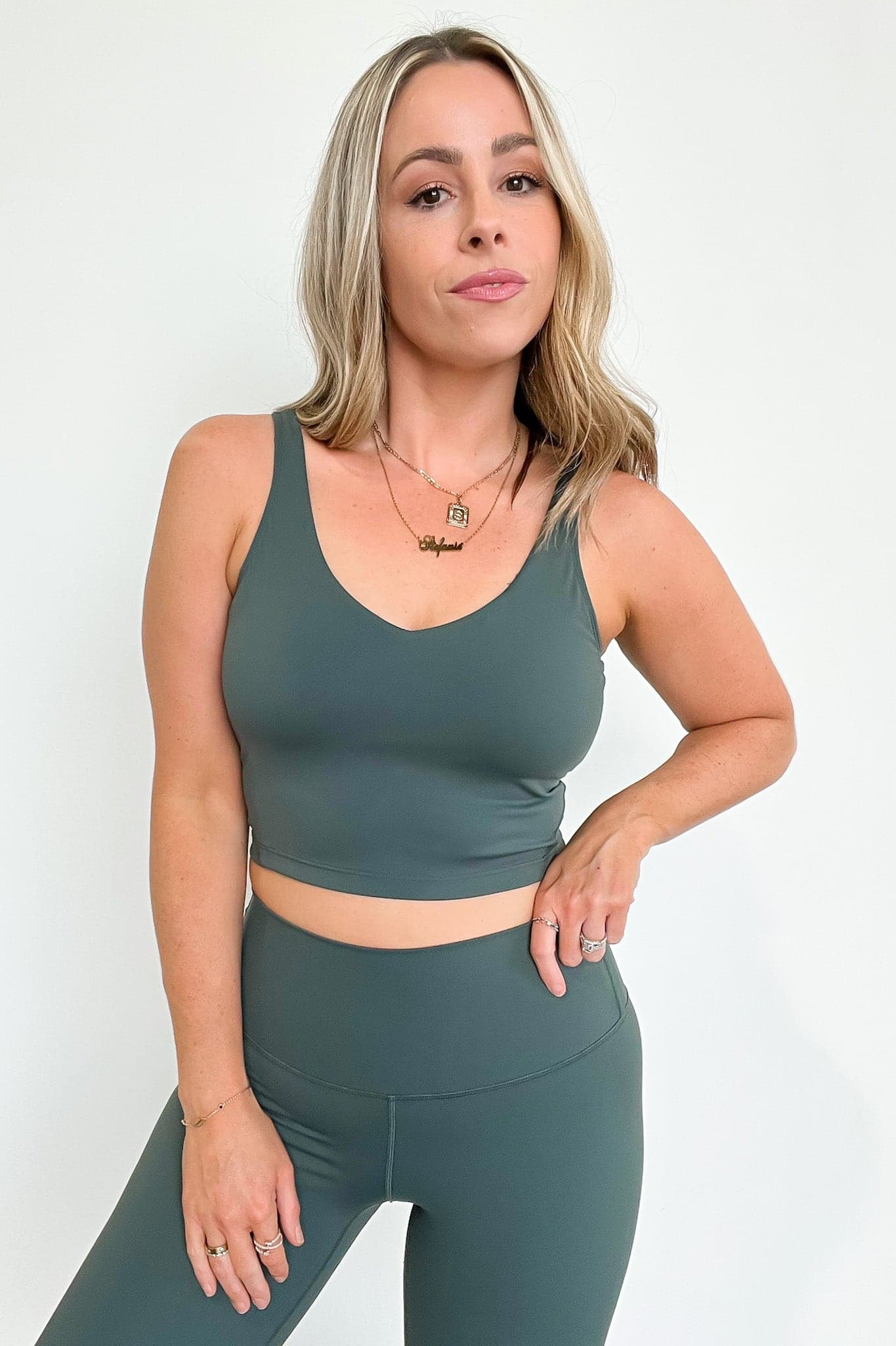  Aligned Performance Cropped Tank Top - Madison and Mallory
